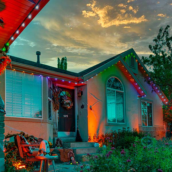 Decorative lights on a house, DURABLE, WEATHER-PROOF, AND ENERGY-EFFICIENT